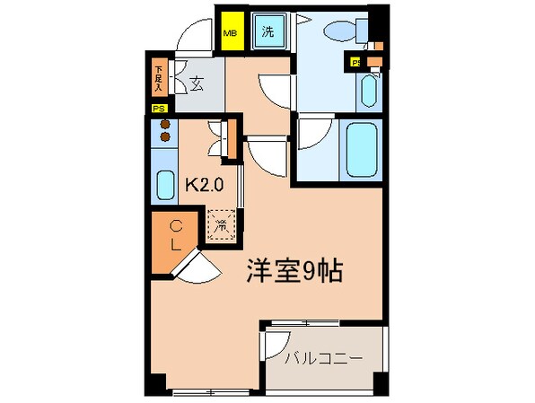 パ－クアクシス日本橋人形町の物件間取画像